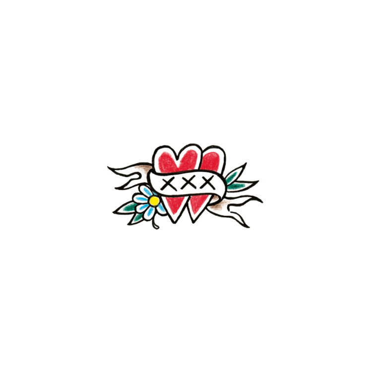 Temporary Tattoos X Henk Schiffmacher