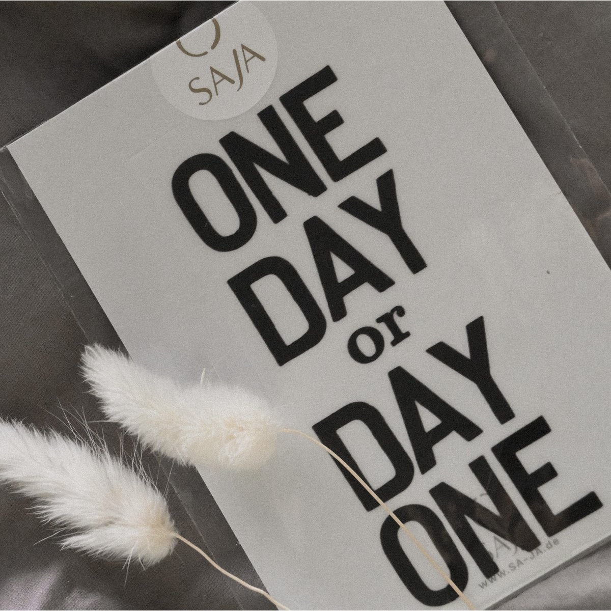 Bügelbild "One Day of Day One"