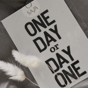 Bügelbild "One Day of Day One"