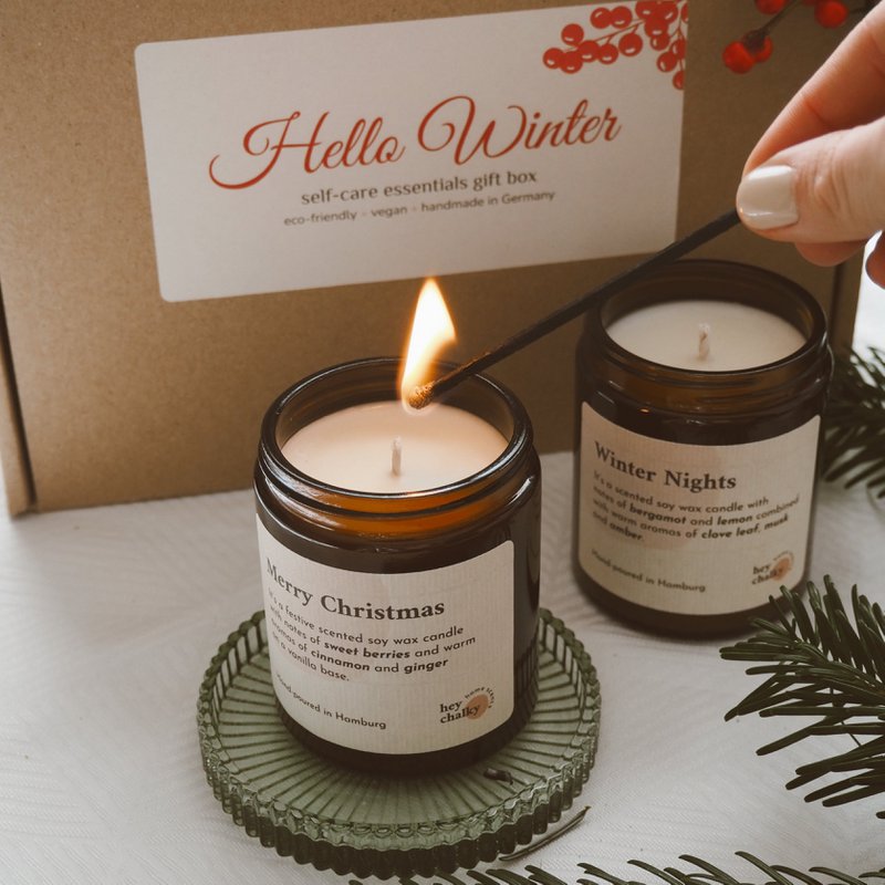 Vela perfumada Feliz Navidad
