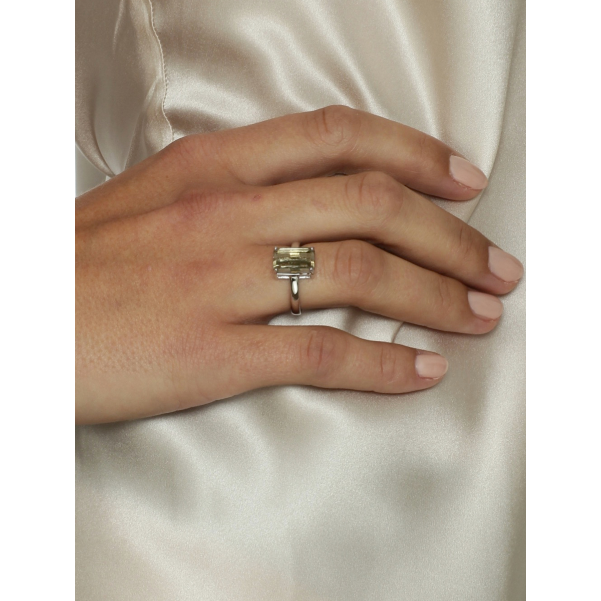 Say Yes! Ring | Adjustable | Chocolate silver