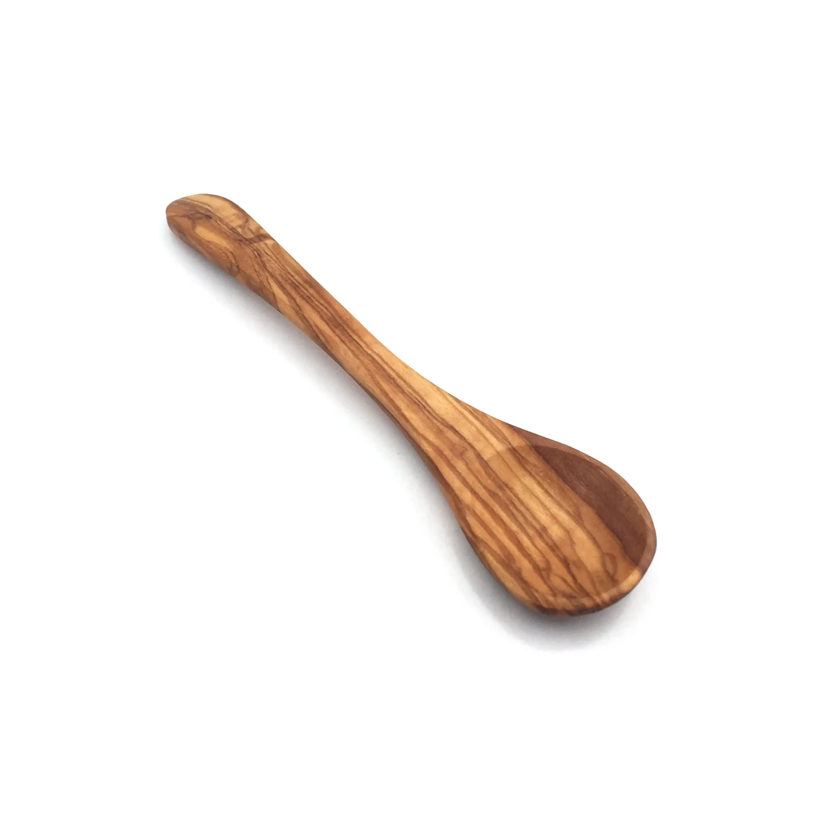 Lepel 14 cm handgemaakt van olijfhout