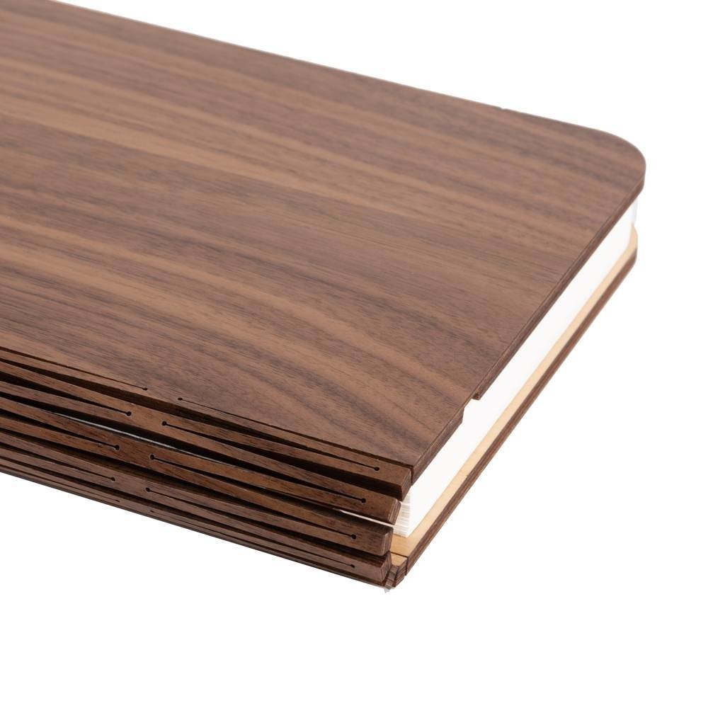 Book Lamp Walnut Brown