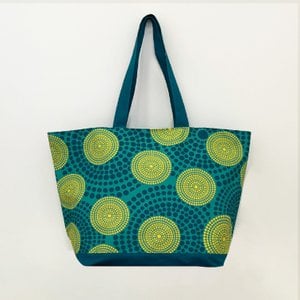 Beach bag polyester Wax