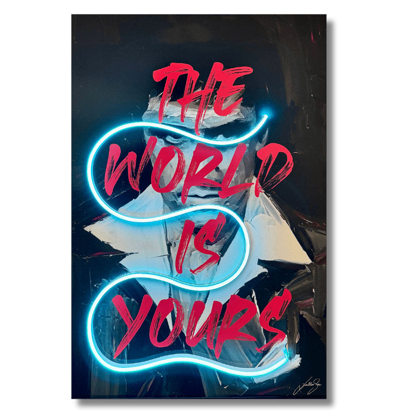 Scarface World | Arte de pared LED