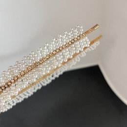 Handmade Delicate Pearls Headband