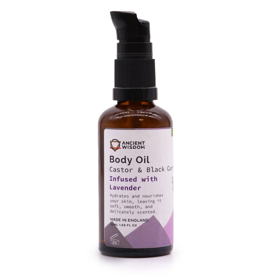 3x Organiczny olejek do ciała 50 ml - Lawenda