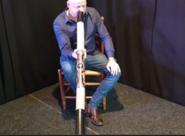 Didgeridoo bamboo 120cm - Painted - including nylon carrying bag - Multicolor