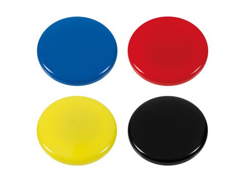 Magneet Westcott passend bij 4st. Ø 30 mm x 8 mm, 900 g dop: 6-8 vel 80 g papier
