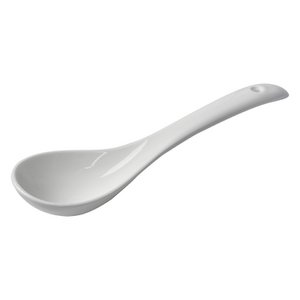 Lepel 15x4x2 cm Wit Keramiek