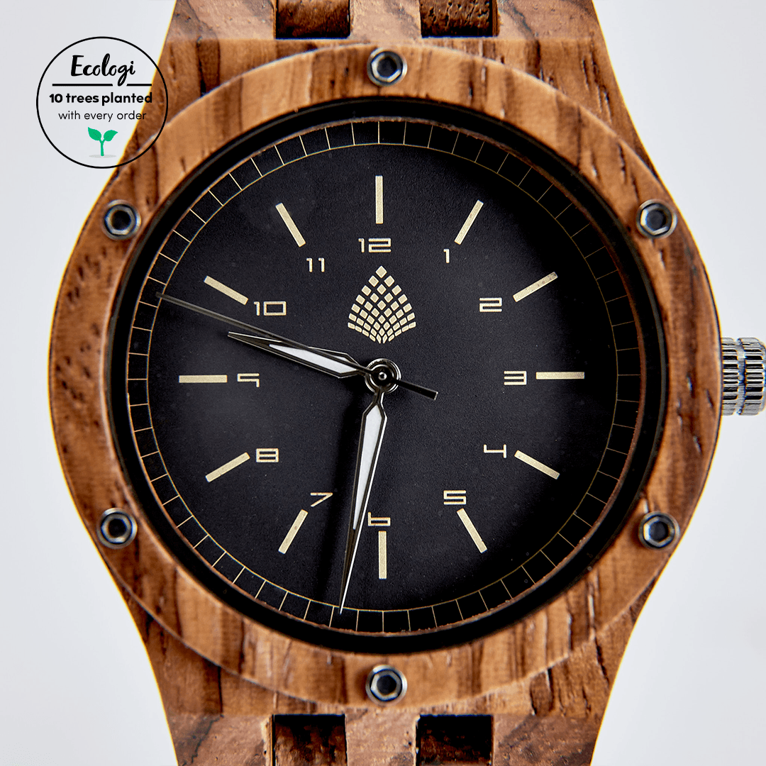 Wooden Wrist Watch, Giftable Accessories, Watch With Gift Box, Father Of The Bride Gift, Best Man Gift, Accessories And Watches ~ The Yew