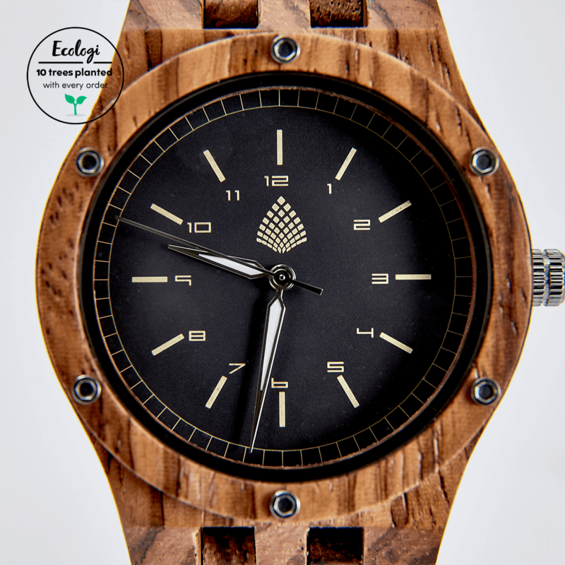 Wooden Wrist Watch, Giftable Accessories, Watch With Gift Box, Father Of The Bride Gift, Best Man Gift, Accessories And Watches ~ The Yew