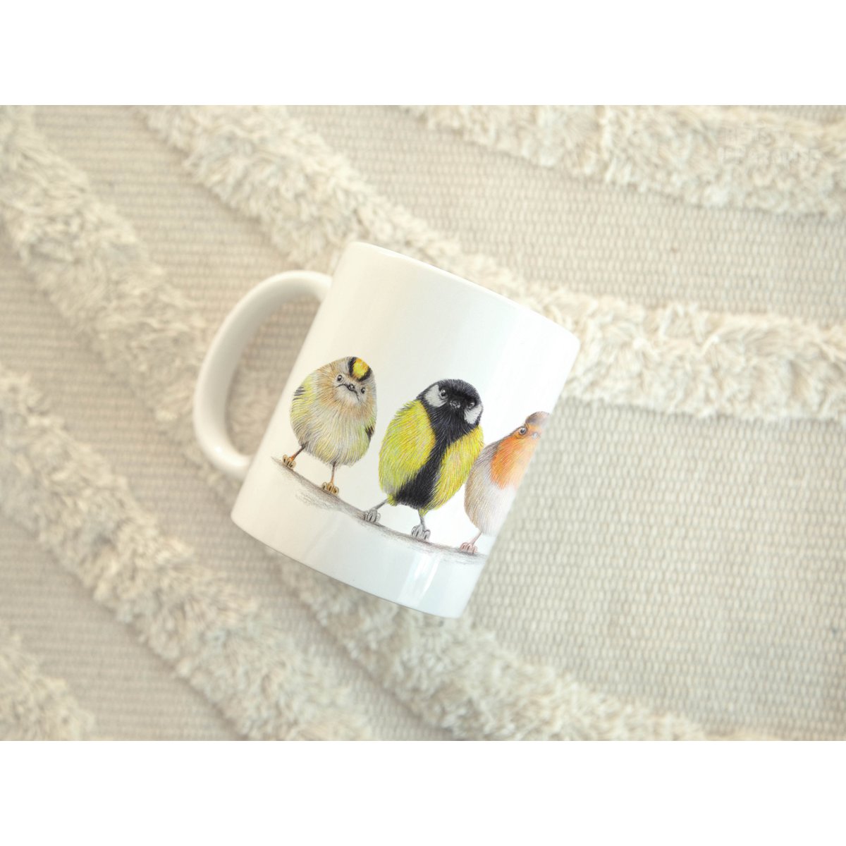 Tazza in ceramica, uccelli europei, tazze divertenti, tazze di animali