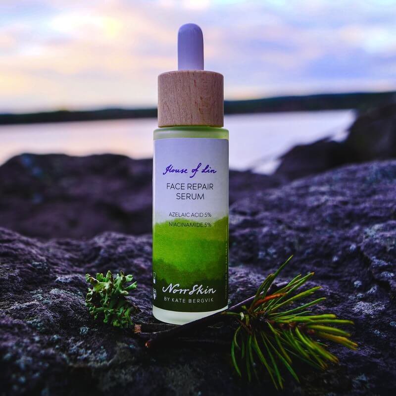 Gesichtsserum – Niacinamid 5 % und Azelainsäure 5 % Hautreparaturserum – natürlich, vegan, natürlich und zertifiziert von Clean Beauty
