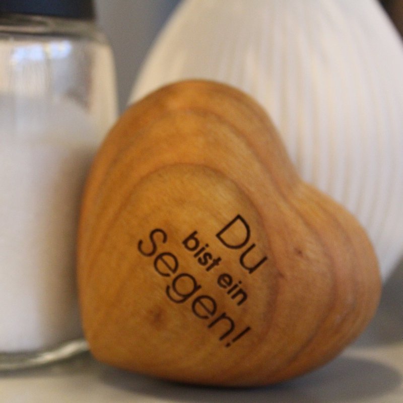Coeur en bois Thankgoods Vous êtes une bénédiction !