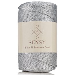 Cordoncino macramè Sensy Premium da 5 mm - 104 iarde, 100% poliestere
