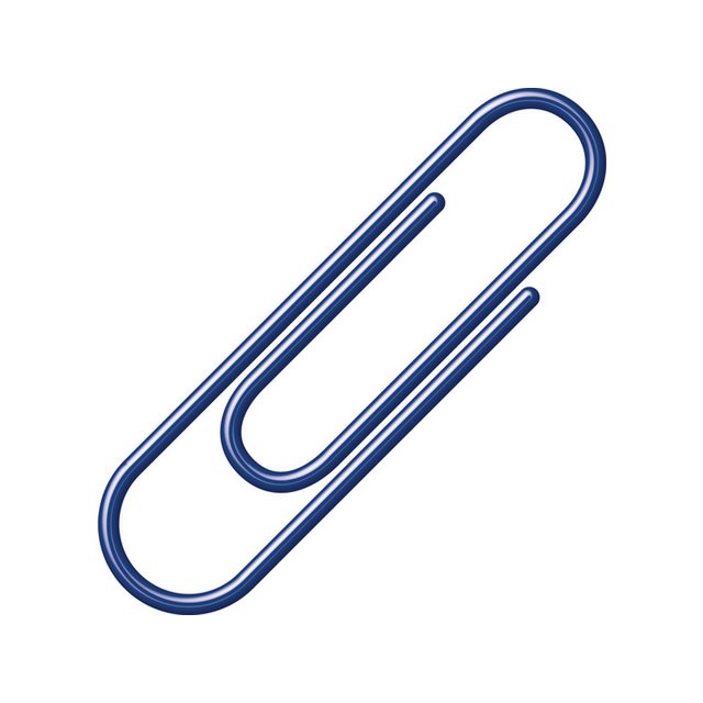 Clips Alco 26mm redondos caja 100uds. azul