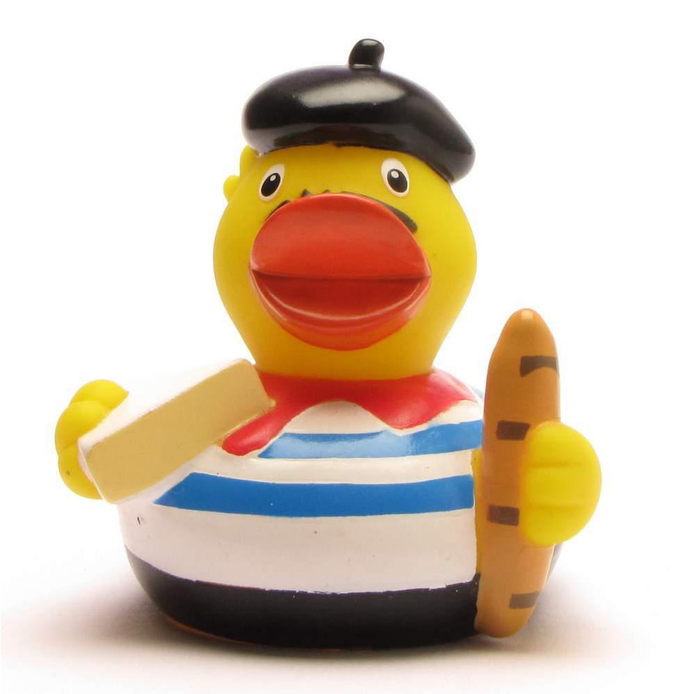 Pato De La Ciudad De Francia - Pato De Goma