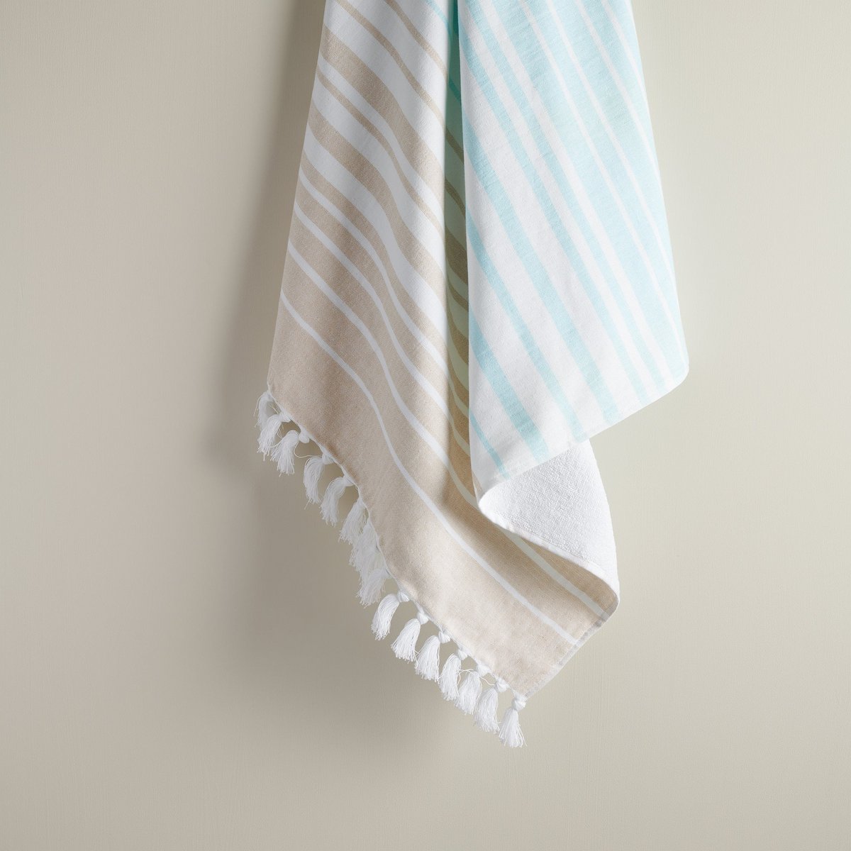 Hammam badstof handdoek - Ombre, XL, sneldrogend, veelzijdig