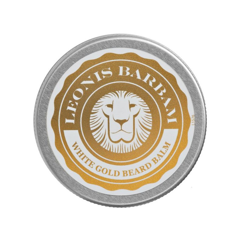 Balsamo per barba in oro bianco