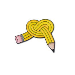Emalje pin "kreativ blok"