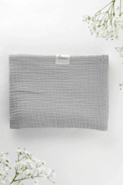 TISU muslin sæt, Redwood + Taupe + Silver Grey