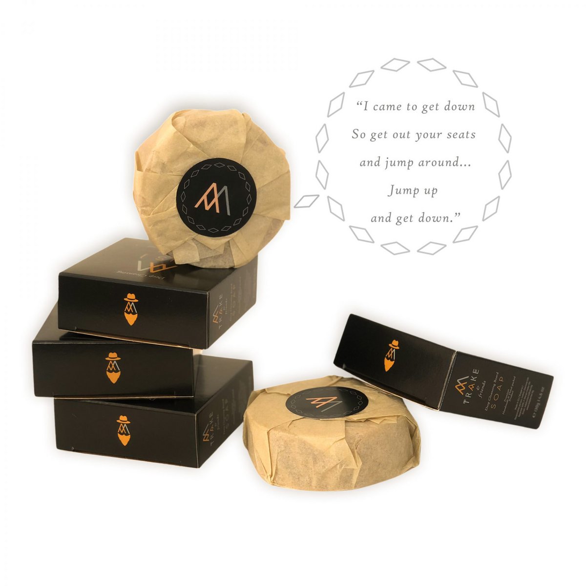 DEEP CLEANSING BEARD SOAP (BEER, CEDARWOOD & BERGAMOT)
