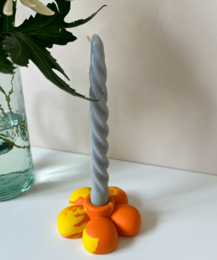 Peony Candle Holder - Swirl