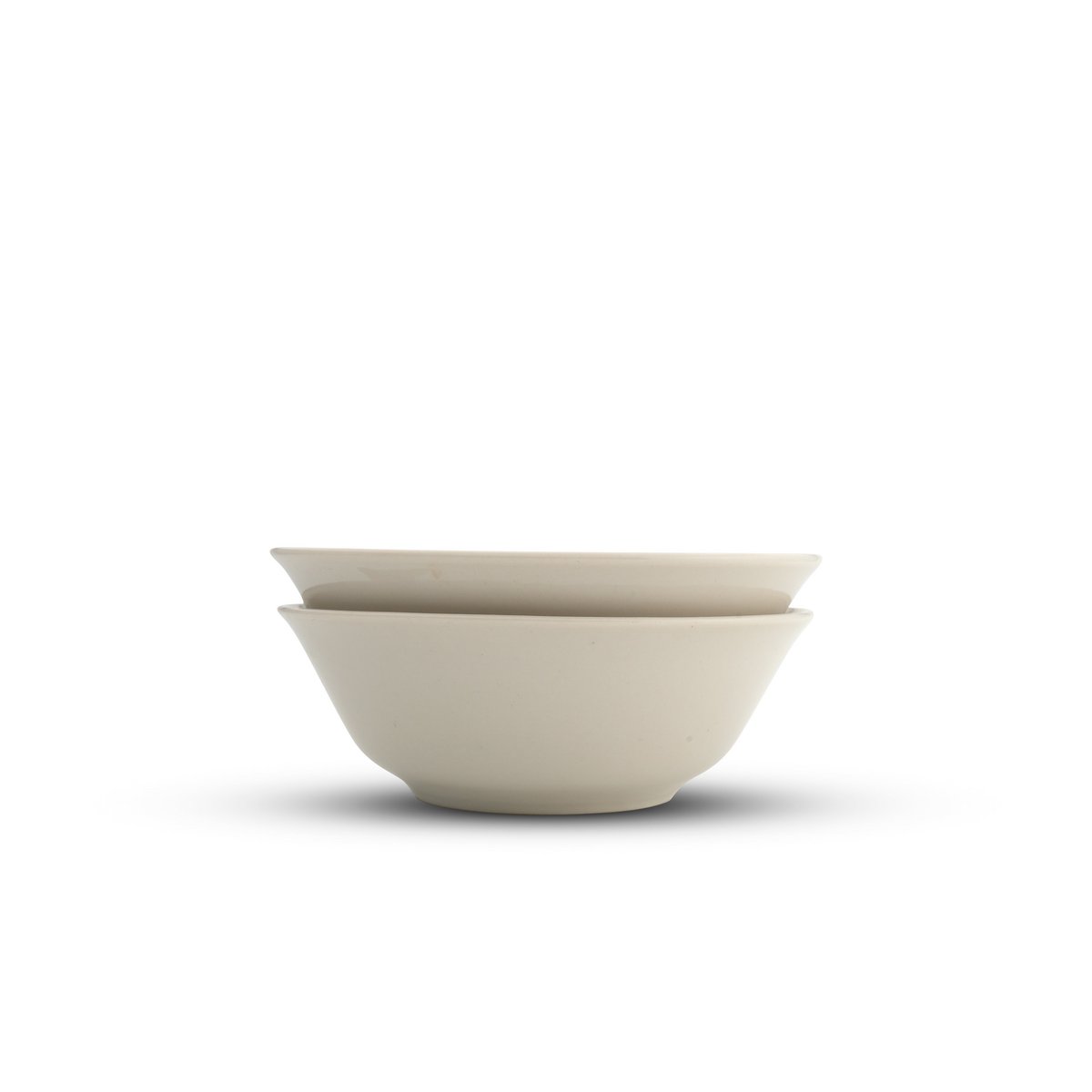 Zestaw 4 misek porcelanowych Bascuda® | Miski 14cm i 18cm idealne na owsiankę, śniadanie, zupy, płatki zbożowe, sałatki, desery | Można myć w zmywarce, mikrofalówce i piekarniku