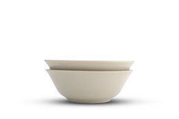 Bascuda® porseleinen kom set van 4 | Kommen van 14 cm en 18 cm Perfect voor pap, ontbijt, soep, ontbijtgranen, salades, desserts | Vaatwasmachine-, magnetron- en ovenbestendig