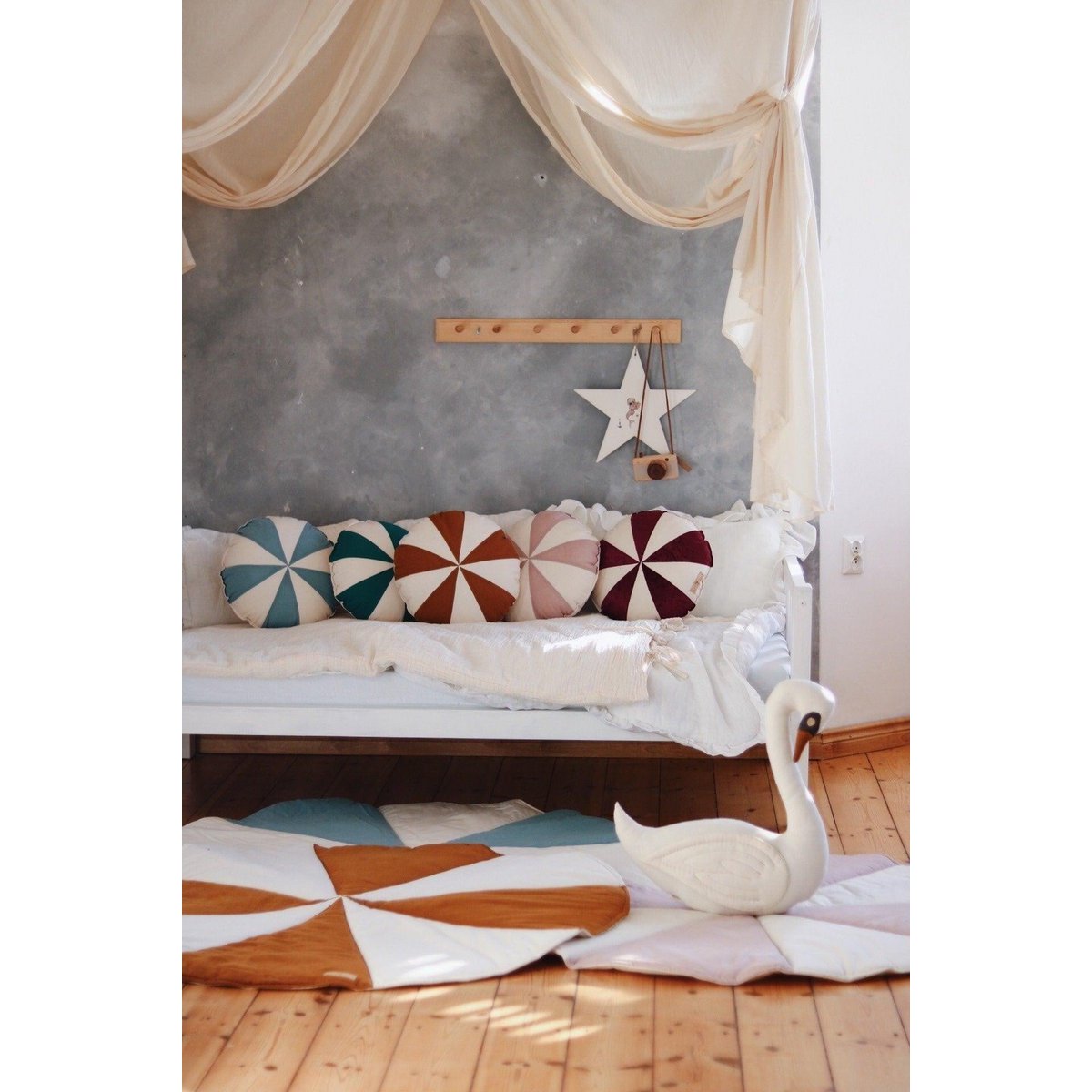 Almohada Patchwork “Caramelo Caramelo”