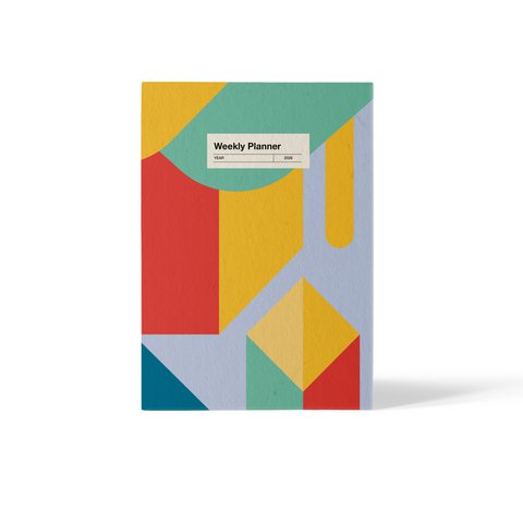 2026 Wekelijks dagboek | Geel