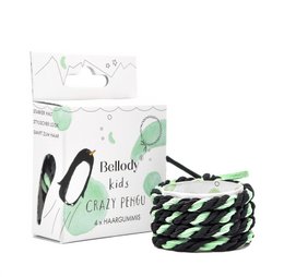 Bellody® børnehårbånd (4 stykker - Crazy Pengu)