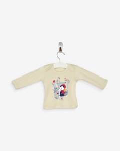 Red Riding Hood T-shirt 100% biologisch katoen gecertificeerd OEKO-TEX