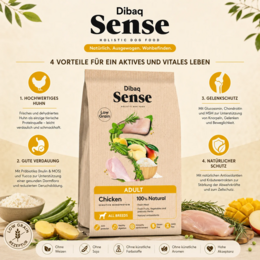 DIBAQ Sense Mini Pollo y Arroz 2kg