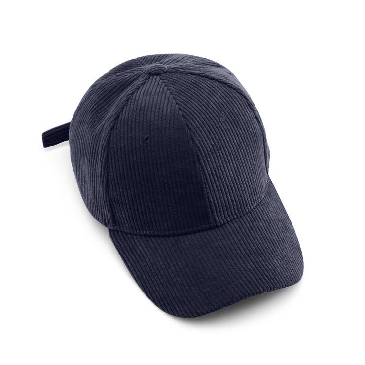 Legend Cap Basic - eindbaas - Corduroy - Dark blue