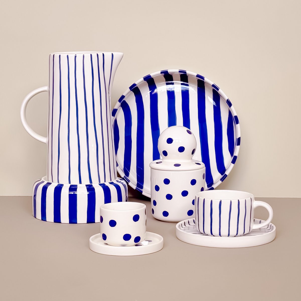 Candle with lid pajama – mare blue