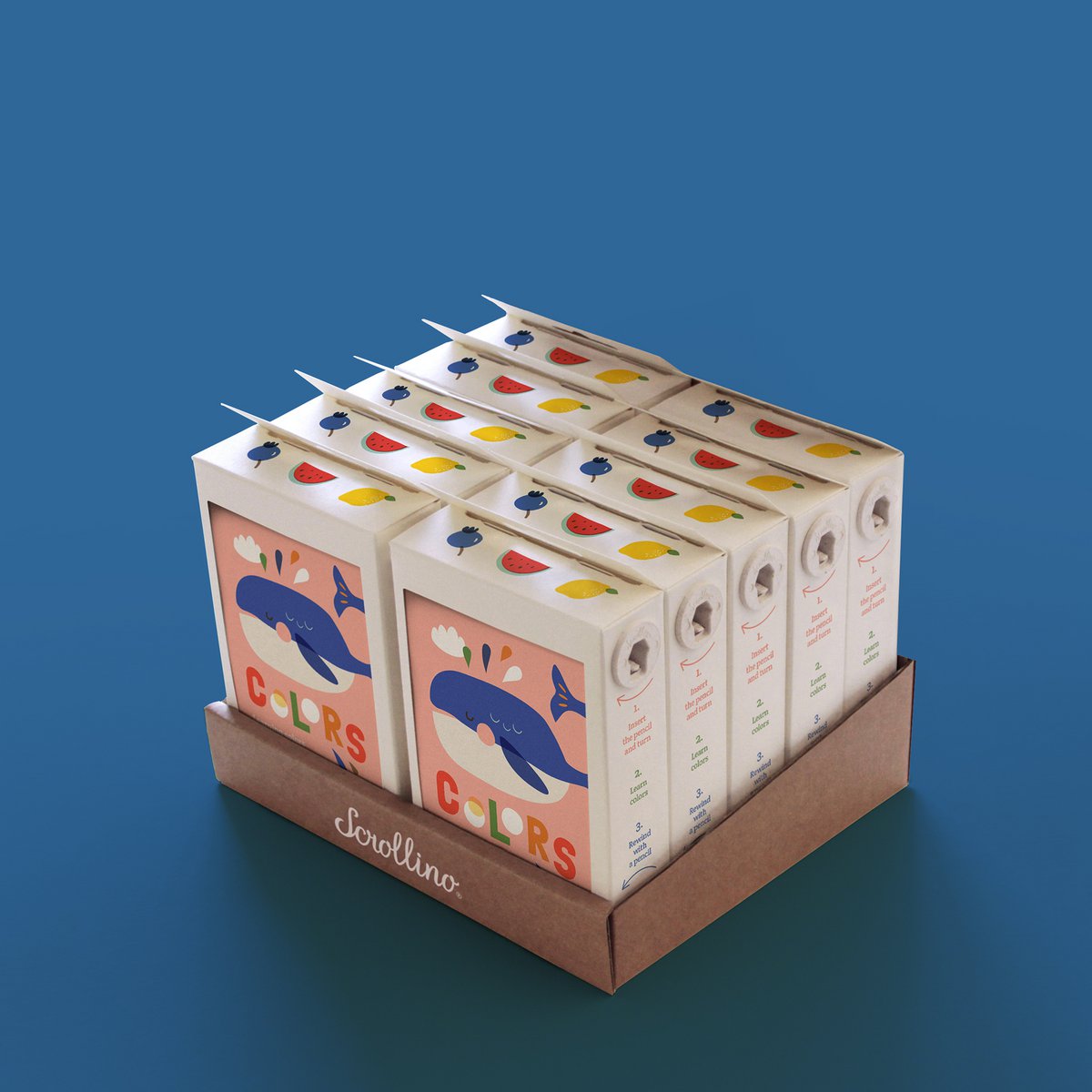 Children's book - Scrollino COLORS
