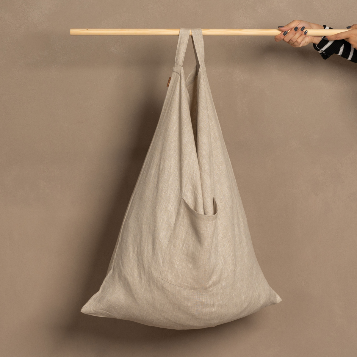 Bolsa de lavandería colgante de ropa