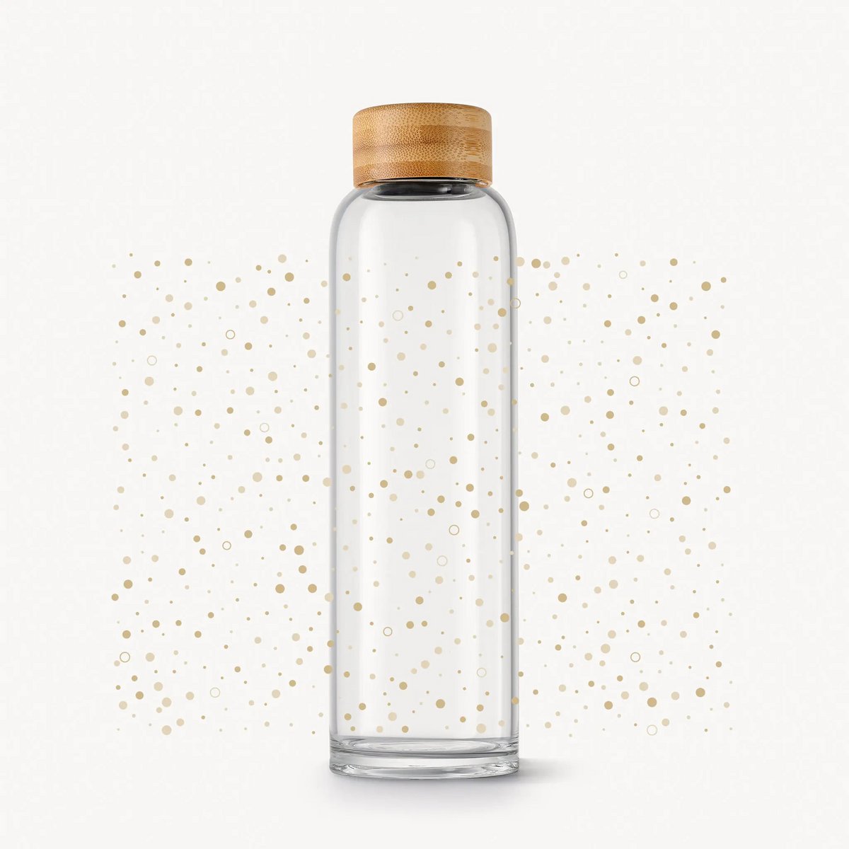 Drikkeflaske i glas - "Cheers" 0,6l fra BELAMY