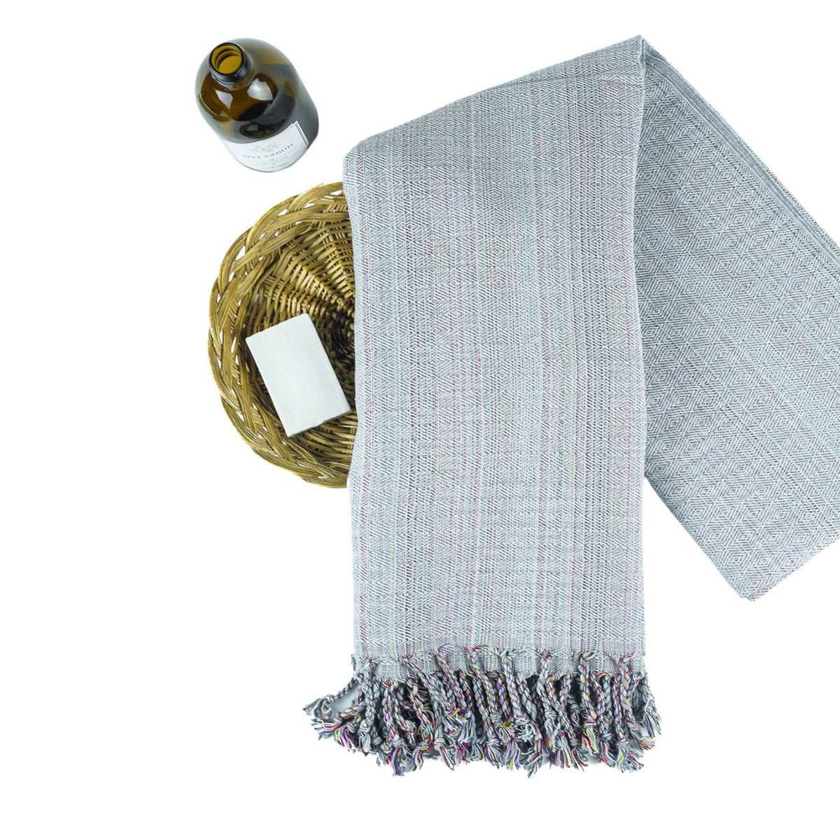 Papias Turkse handdoek - grijs