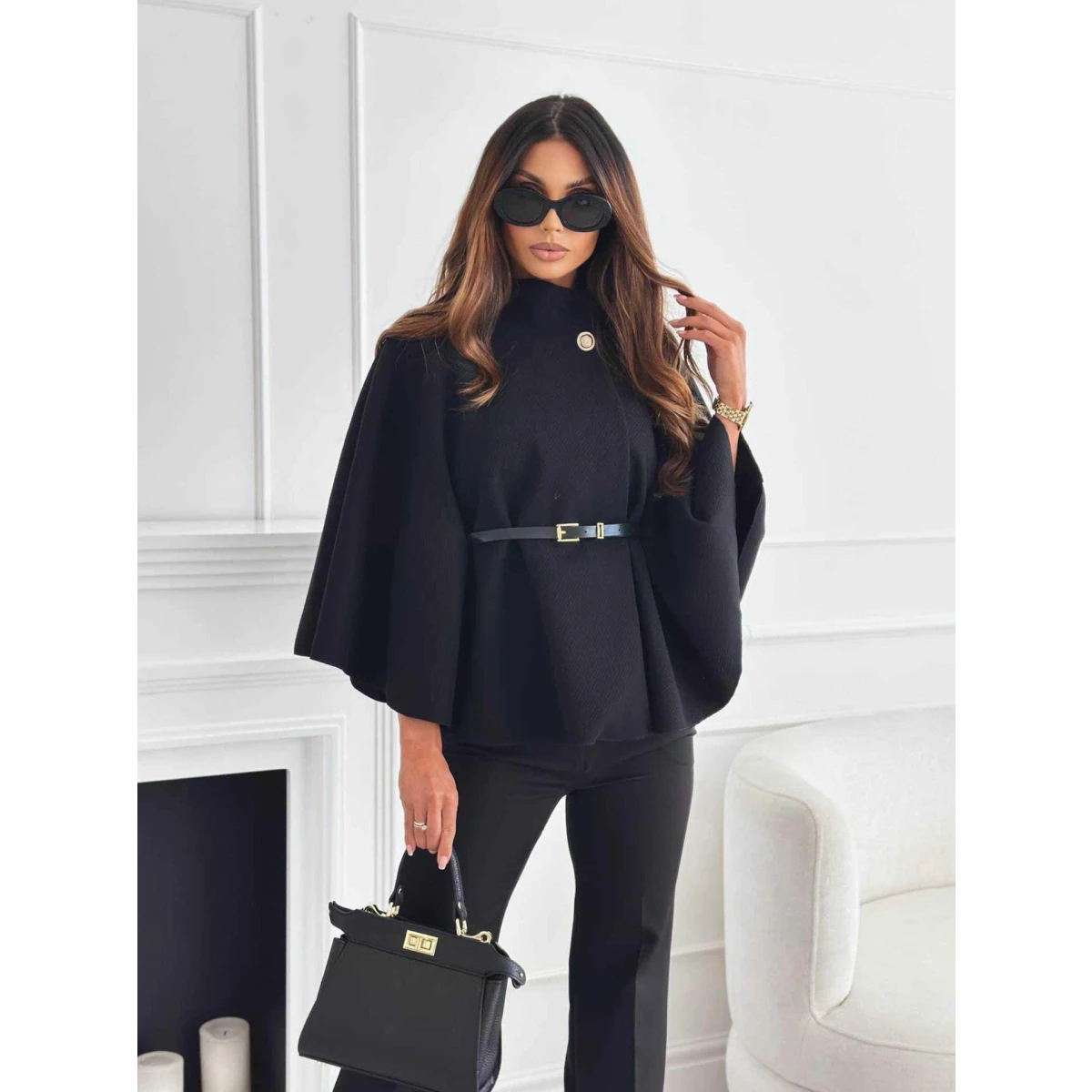 Noir Taille unique