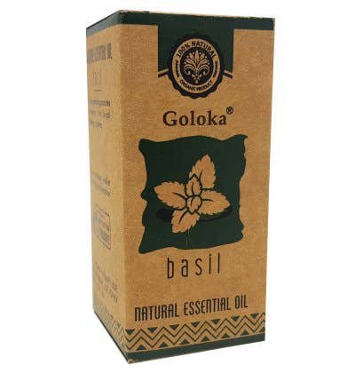 Aceite Esencial de Albahaca Goloka 10 ml
