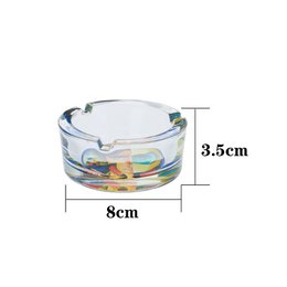 GOLDORAK Glass Ashtray 8 cm