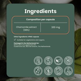 Kapsułki z ekstraktem apigeniny 100 mg - 180 kapsułek Valuepack
