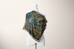 Medusa's Flower 100% Silk Scarf (3 colors)