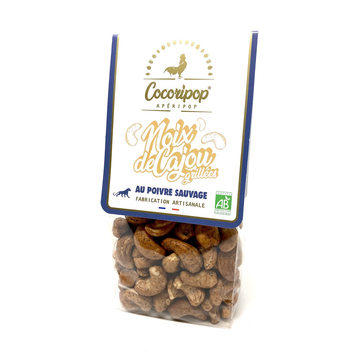 Aperipop Geroosterde cashewnoten met wilde peper