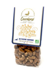 Aperipop Geröstete Cashewkerne mit wildem Pfeffer
