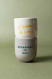 Sisi mug, Breakfast in Bali