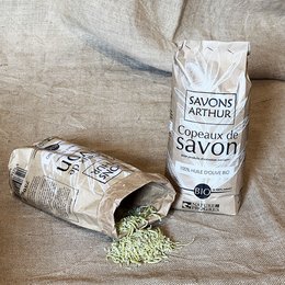 Virutas de Jabón de Aceite de Oliva 100% ORGÁNICO • 750g